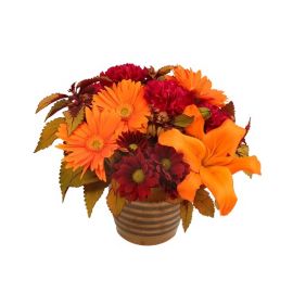 Homely Orange And Cranberry