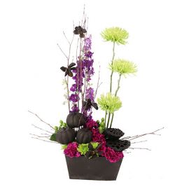 Scary eye-catching Halloween Flowers